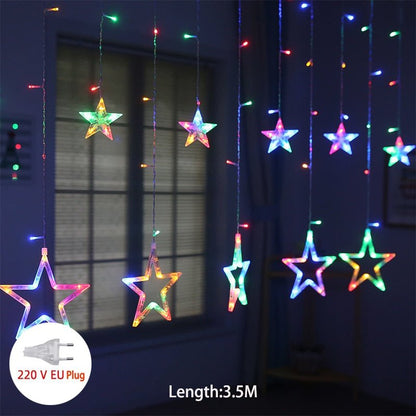 Skanto | Fairy String Lights with Heart-Shaped Design