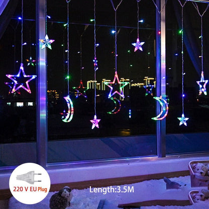 Skanto | Fairy String Lights with Heart-Shaped Design