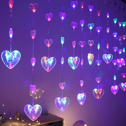 Skanto | Fairy String Lights with Heart-Shaped Design