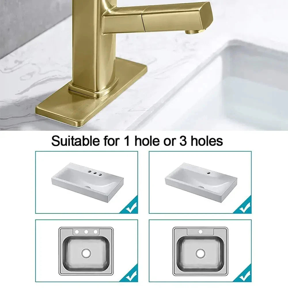 Faucet Plate Hole Tap Cover Deck Plate For Most Single Hole Faucet | Bowlift
