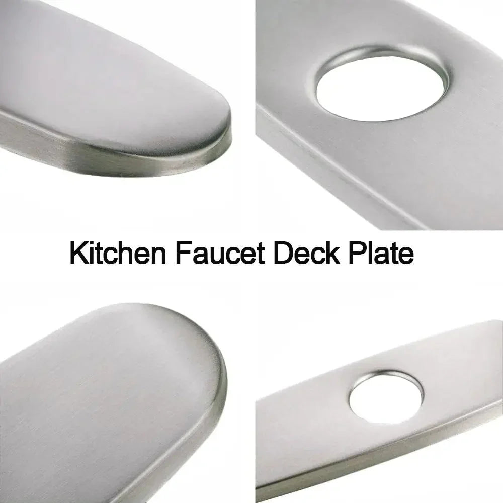 Faucet Plate Hole Tap Cover Deck Plate For Most Single Hole Faucet | Bowlift