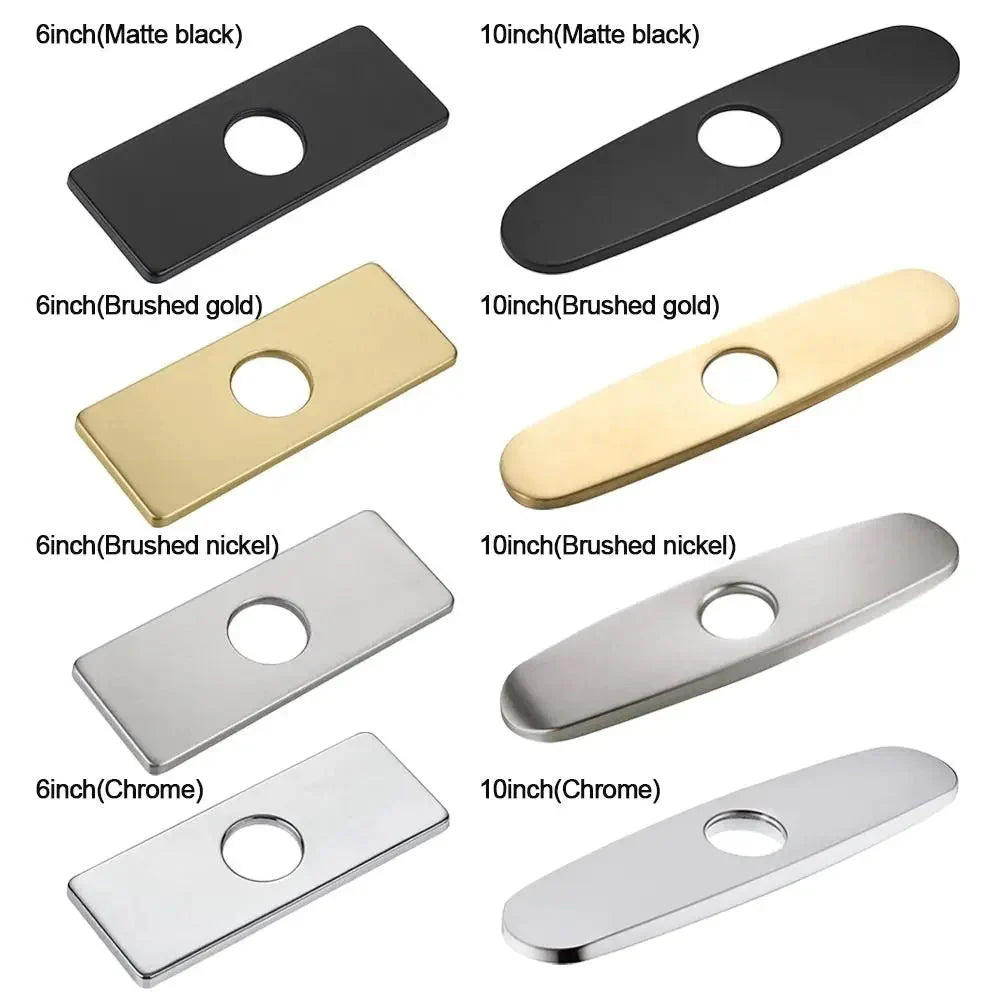 Faucet Plate Hole Tap Cover Deck Plate For Most Single Hole Faucet | Bowlift