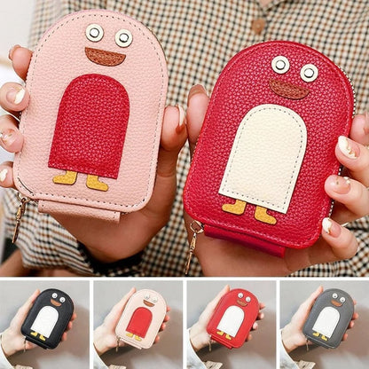 BowLift | Cute Penguins PU Credit Card Coin Wallet