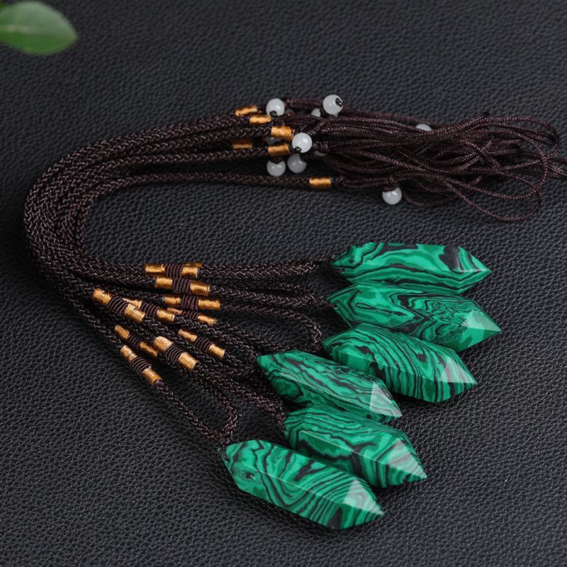 Skanto | Natural Crystal Amethyst Healing Necklace - Lyra