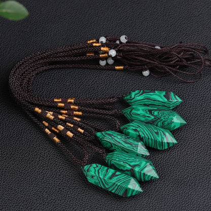 Skanto | Natural Crystal Amethyst Healing Necklace - Lyra