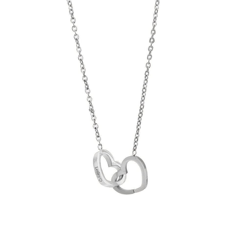 Skanto | [Ideal Gift] Eternal Rose Box - With Engraved Necklace & Artificial Rose