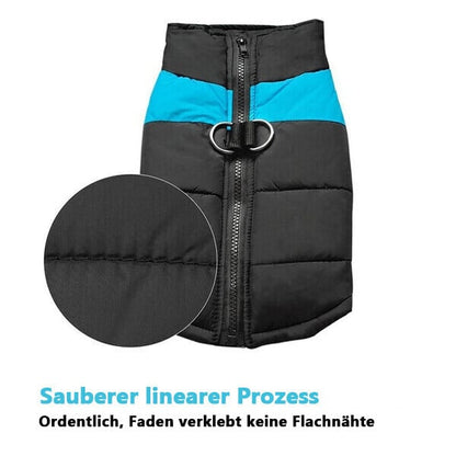 Winter Warm Waterproof Dog Vest with Zipper (Size S-7XL)
