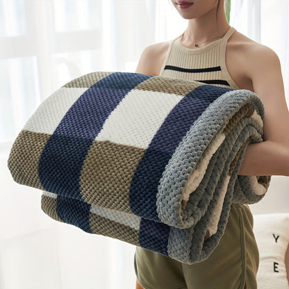 Cozy Plaid – Luxe Milk Fleece Blanket for Ultimate Comfort