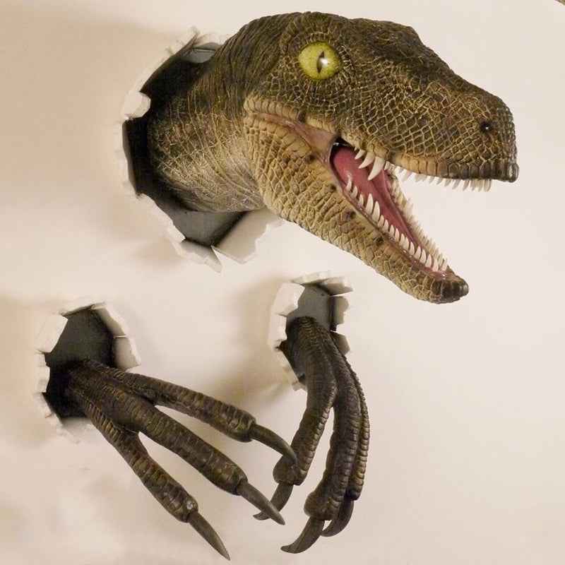 Skanto | Wall-Breaking Velociraptor Decoration