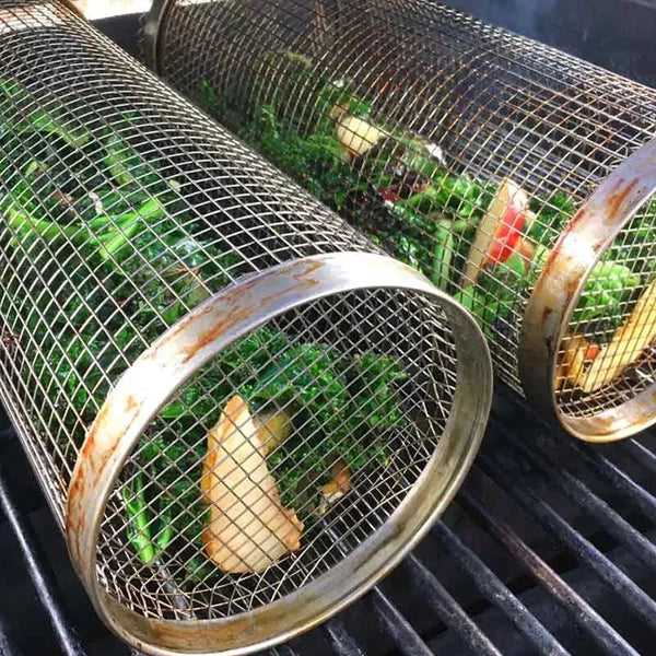 Skanto Skanto | Grill Spin - Rolling Grill Basket (1+1 Free)