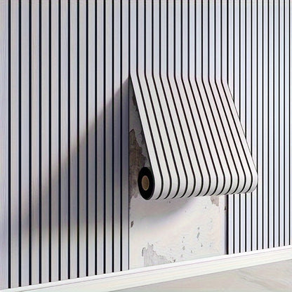 BowLift | WoodLook Wall Panels – Self-Adhesive 3D PVC Wall Covering for Quick Living Effect