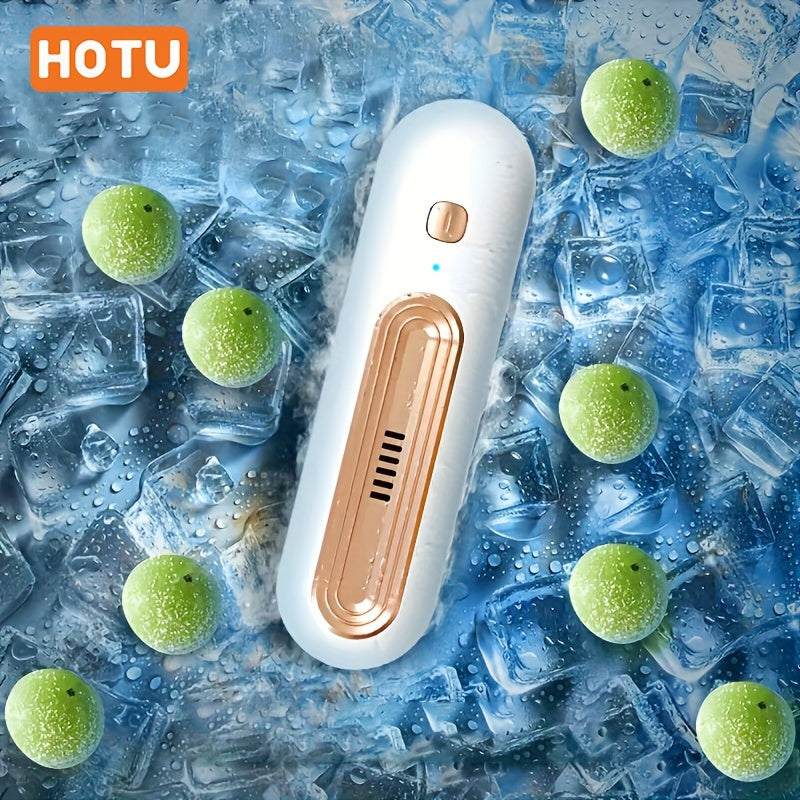 Skanto | Powerful Refrigerator Deodorizer – Removes Odors, Disinfects and Purifies Air – USB Charging – Portable, Compact, User-Friendly Odor Remover for Freezer and Fridge