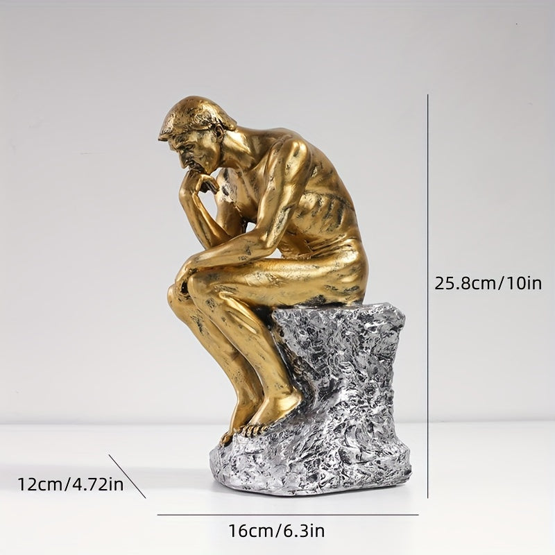 Skanto Skanto | Creative Character Sculpture, Thinker Decoration
