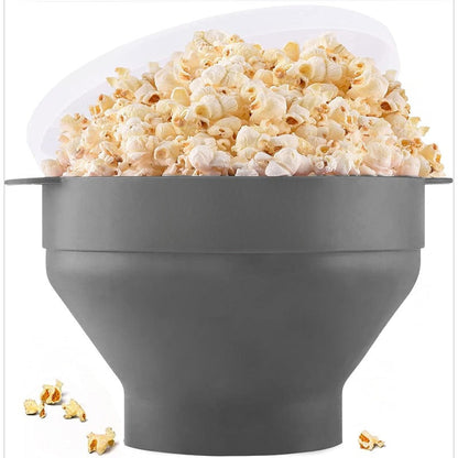 BowLift | Collapsible Silicone Microwave Popcorn Popper