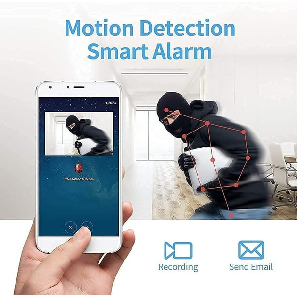 Sandsberg | Mini Wireless Magnetic Camera with Audio and Video Live Transmission
