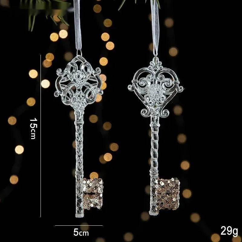 Skanto | Christmas Decorations Sequins Acrylic Transparent Pendant