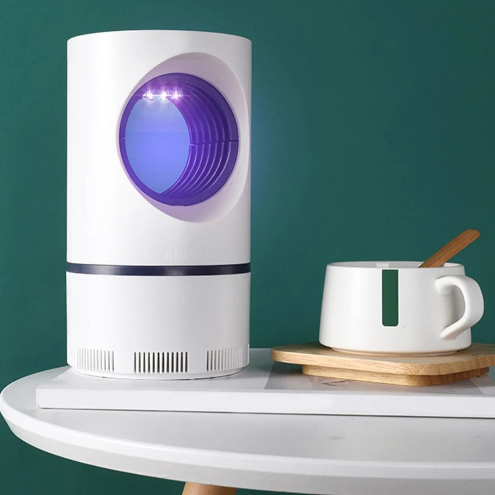 Mosquito killer lamp with UV light trap