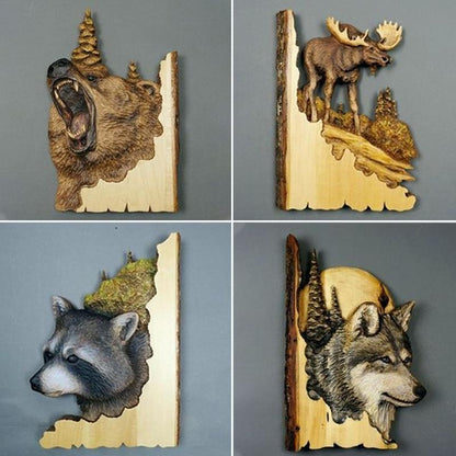 Skanto | Animal Engraving Craft Wall Decor