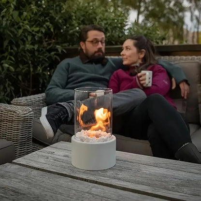 Skanto | Stylish & Modern Tabletop Fire Lantern