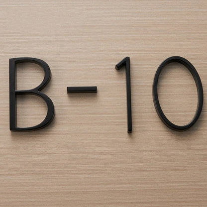 BowLift | Hannah Black House Numbers