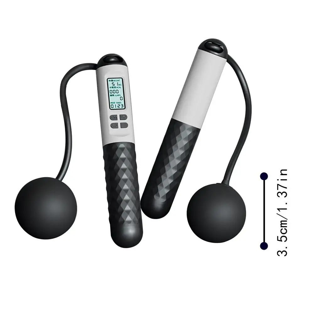 Wireless Jump Rope with Counter – Weighted Handles for Home Cardio Workouts | Karnz