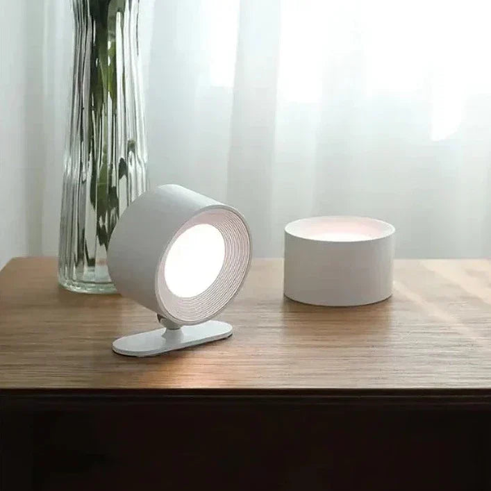 BowLift | Spotlight Wireless Wall Lamp - 360° Rotation, Dimmable, Rechargeable Wall Light