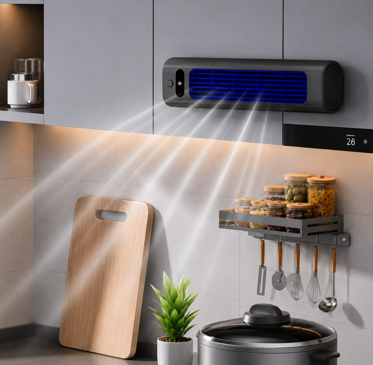 Unisex powerful tower fan Brehn