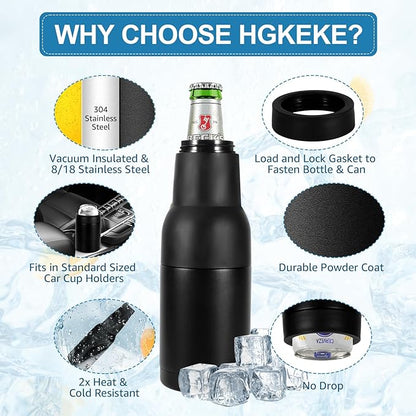Skanto | Beer Bottle and Can Cooler with Beer Opener.