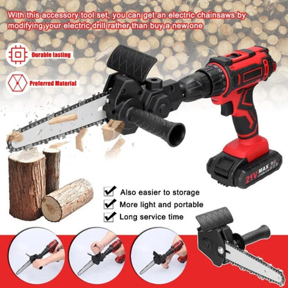 Skanto | ELECTRIC DRILL MODIFIED TO ELECTRIC CHAINSAW DRILL ATTACHMENT