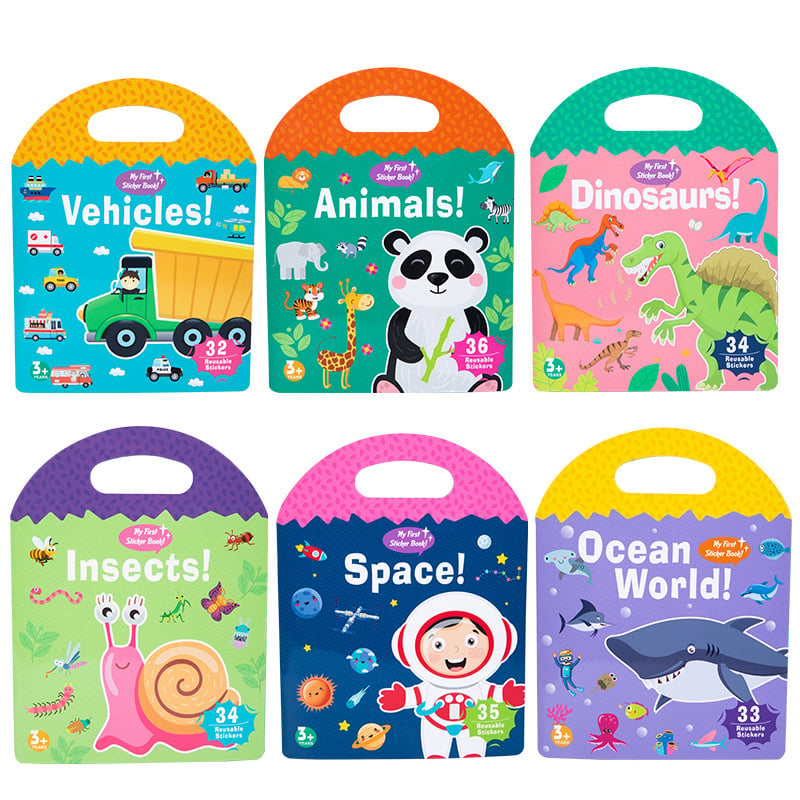 BowLift | Reusable Sticker Book - Keep Kids off Devices!