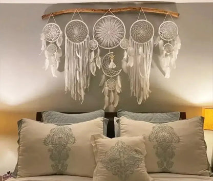 Frendorf | Feather Dreamcatcher Wall Decoration (5 Pieces)