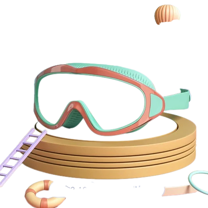BowLift | HD swimming goggles for children with large frame, waterproof and anti-fog