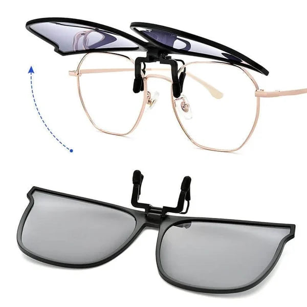 Skanto | OogZeker Clip-on Sunglasses – Lightweight Polarized UV400 Clips for Eyeglass Wearers