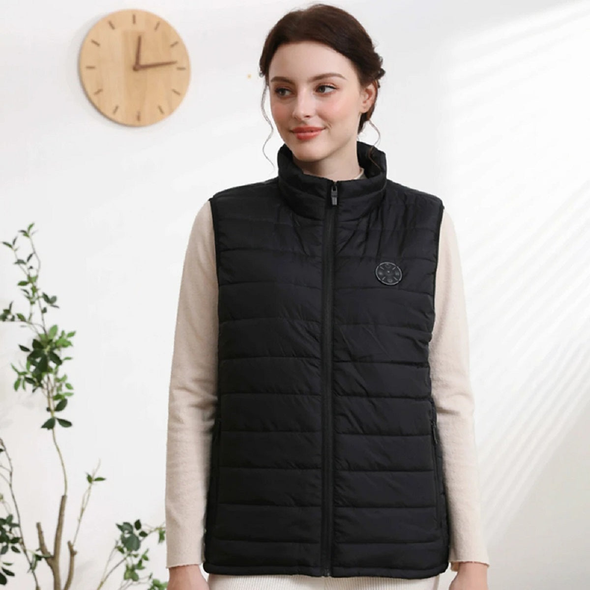 Skanto | 9-Zone USB Heated Vest | Rechargeable, Adjustable Heat Control & Ideal for Outdoor Activities