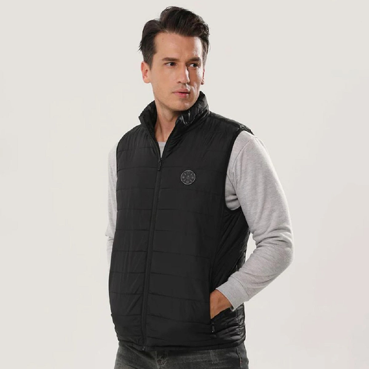 Skanto | 9-Zone USB Heated Vest | Rechargeable, Adjustable Heat Control & Ideal for Outdoor Activities