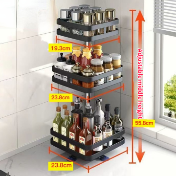 Skanto | Organizer - Rotating Kitchen Organizer