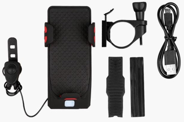 4-in-1 Bike Phone Holder with Powerbank Bowlift