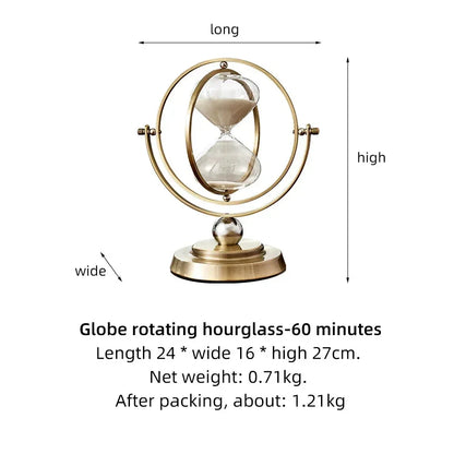 Metal Hourglass