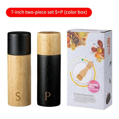 Skanto | Wood Salt and Pepper Grinder Set