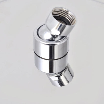 Stainless steel square rain shower head - 25x25 cm