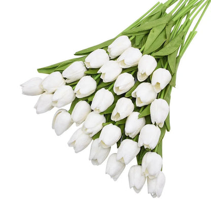 Karnz | 31 Pieces Artificial Tulips