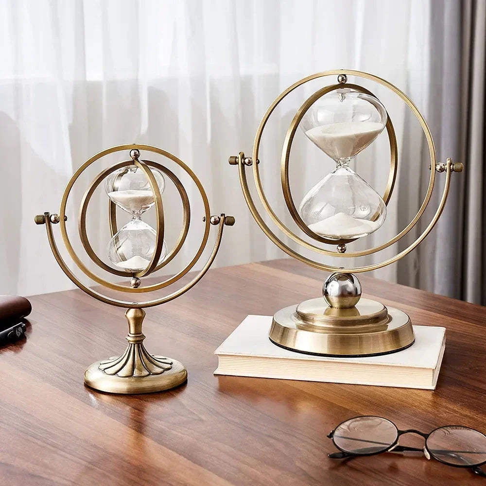 Metal Hourglass