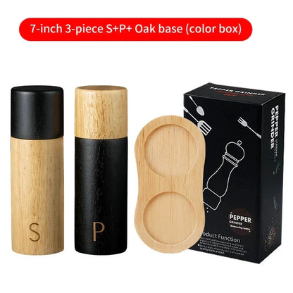 Skanto | Wood Salt and Pepper Grinder Set