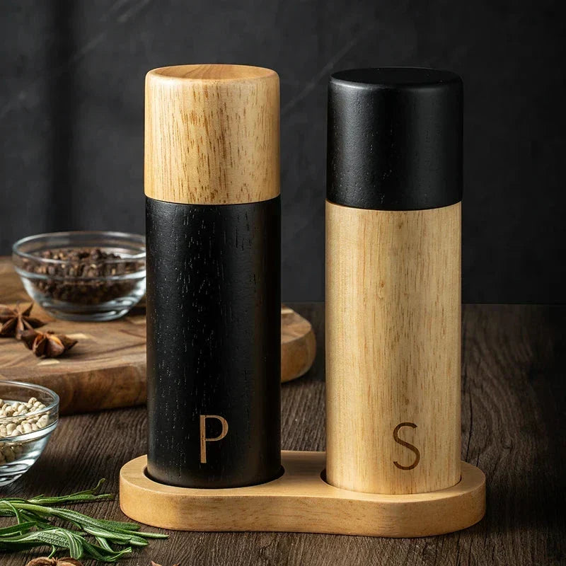 Skanto | Wood Salt and Pepper Grinder Set