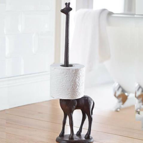 Skanto | Giraff Cast Iron Toilet Paper Holder