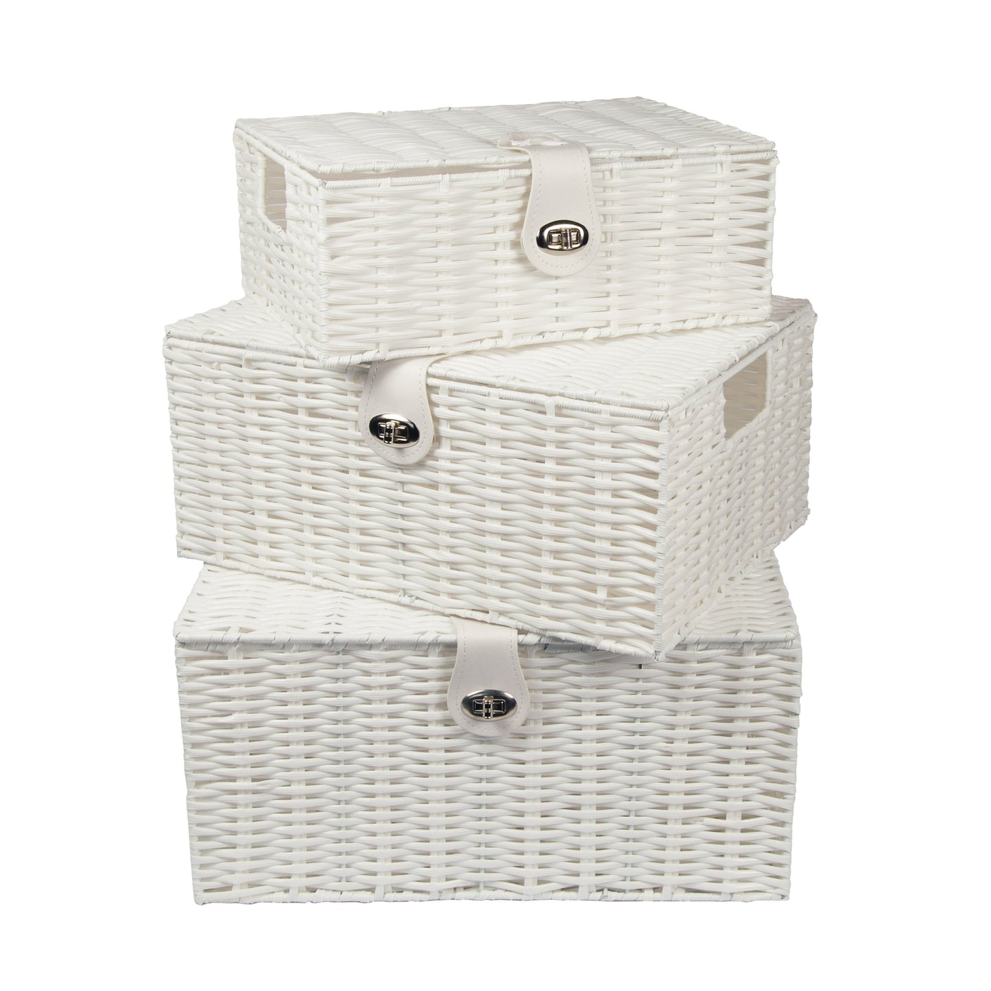 Set of 3 Wicker Baskets