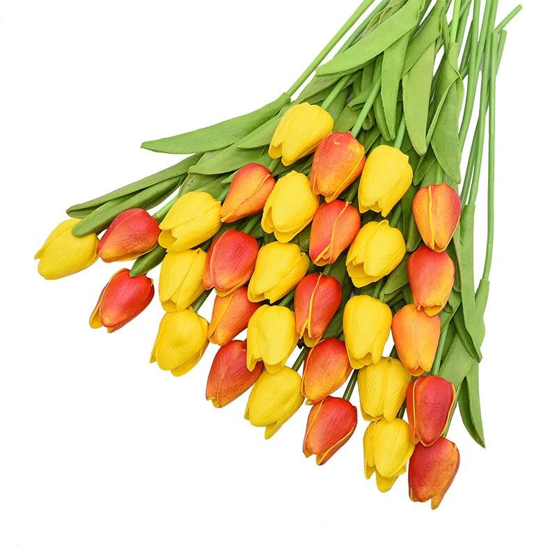 Karnz | 31 Pieces Artificial Tulips