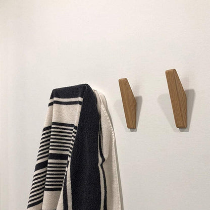Skanto | Scandi Set of 6 Wooden Coat Hooks