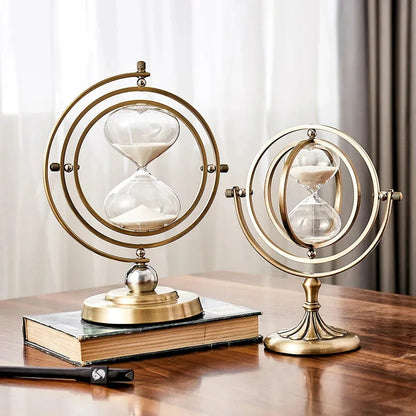 Metal Hourglass