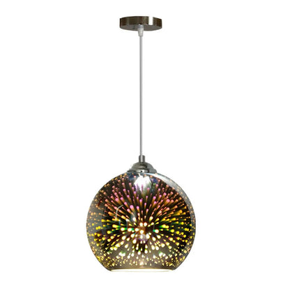 BowLift | Perforated Glass Ceiling Light